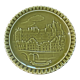 Plate faience of gien castle of gien