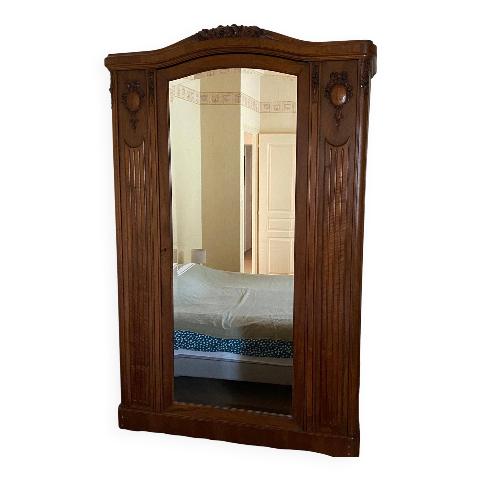 Rustic linen cabinet