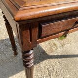Oak desk with 2 drawers, 97 x 58 cm