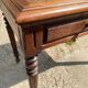Oak desk with 2 drawers, 97 x 58 cm