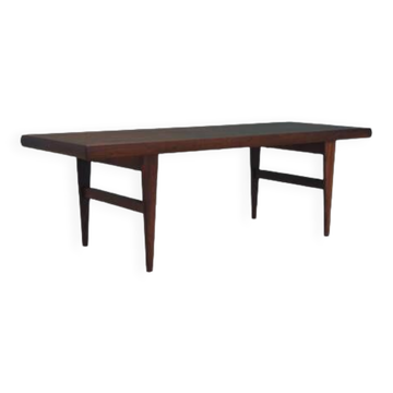 Rosewood coffee table, Danish design, 1970s, production: Gern Møbelfabrik