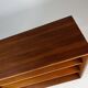 Mid-century teak bookcase shelf highboard 60s WK vintage