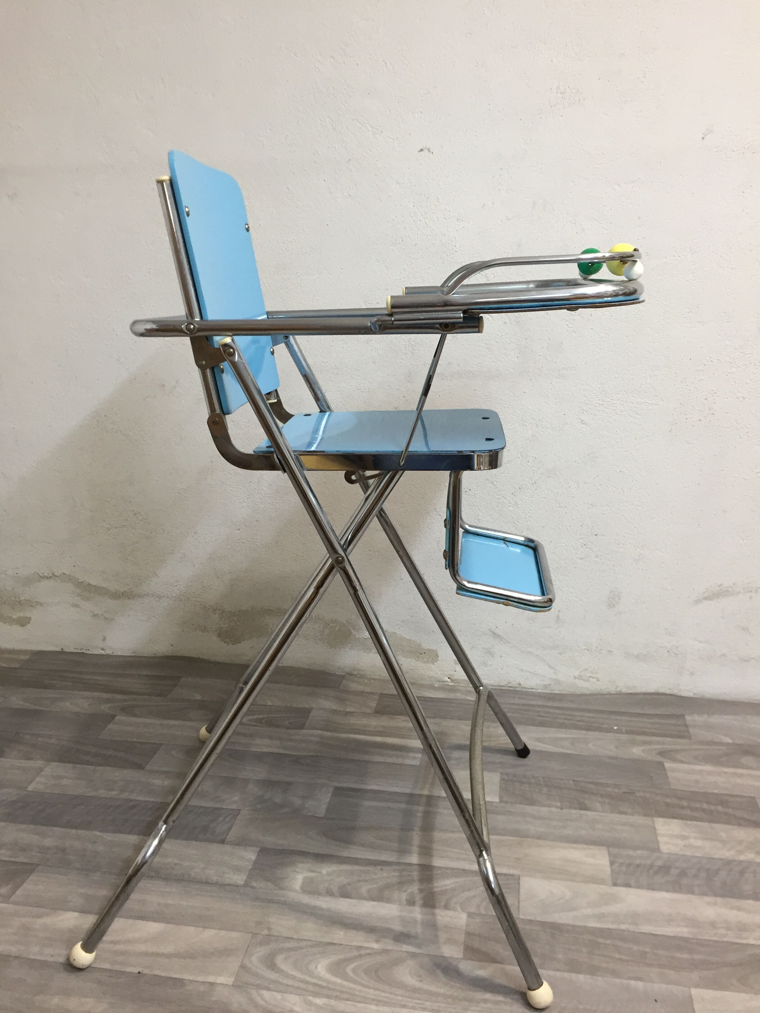Chair high vintage formica 1960