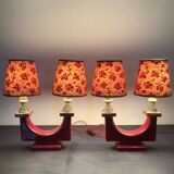 Pair of 1930s lamps