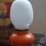70s orange lamp