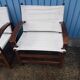 Paire de fauteuils safari