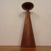 Large Teak Candleholder from Anri Form, Italy, 1960s