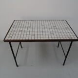 Vintage mimi set of tables with tiles