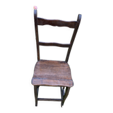 Chaise escabeau