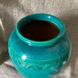 Green Moroccan vase