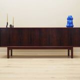 Buffet en palissandre, design danois, années 1970, fabricant : Omann Jun