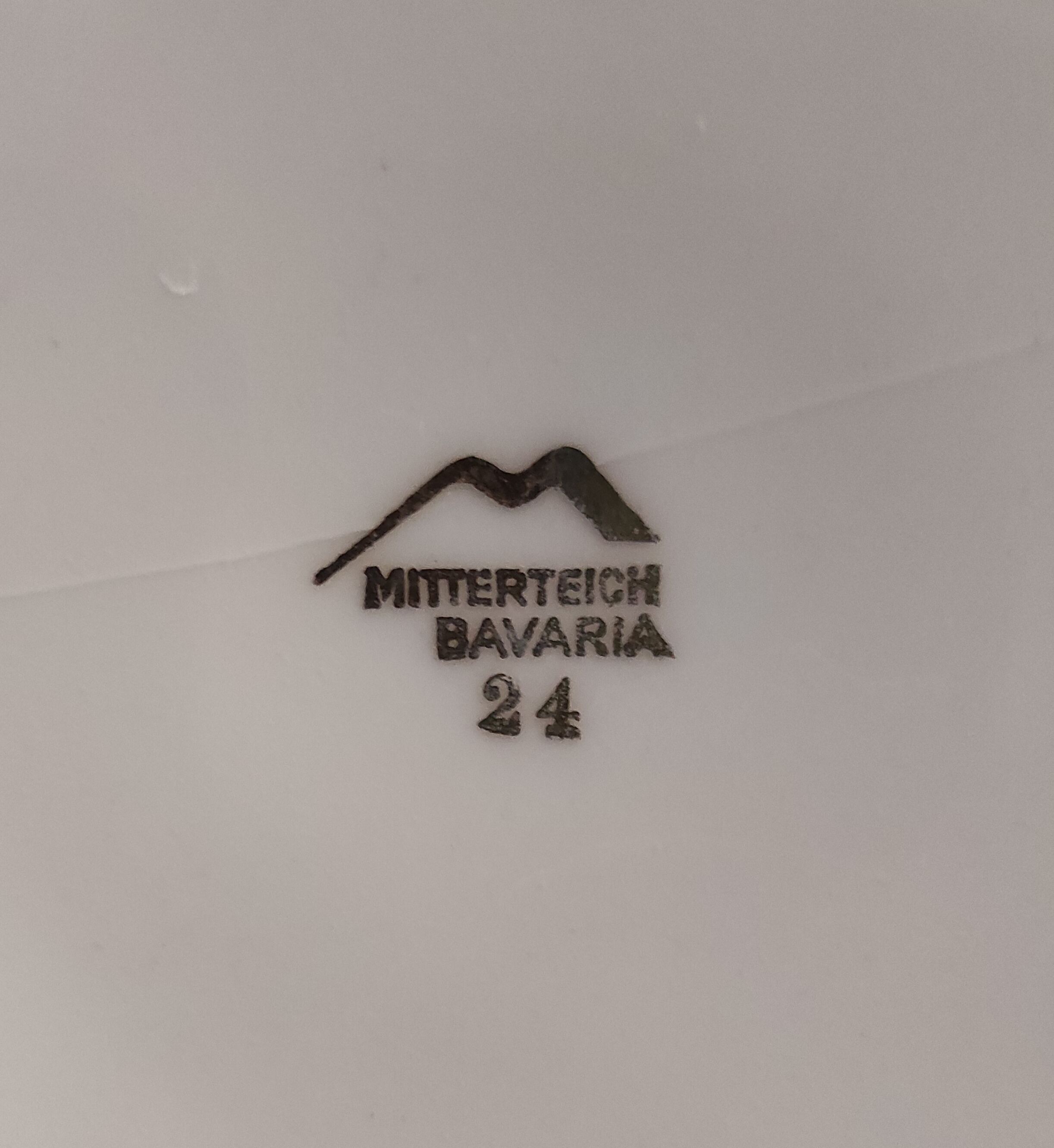 Vintage Mitterteich Bavaria porcelain coffee set