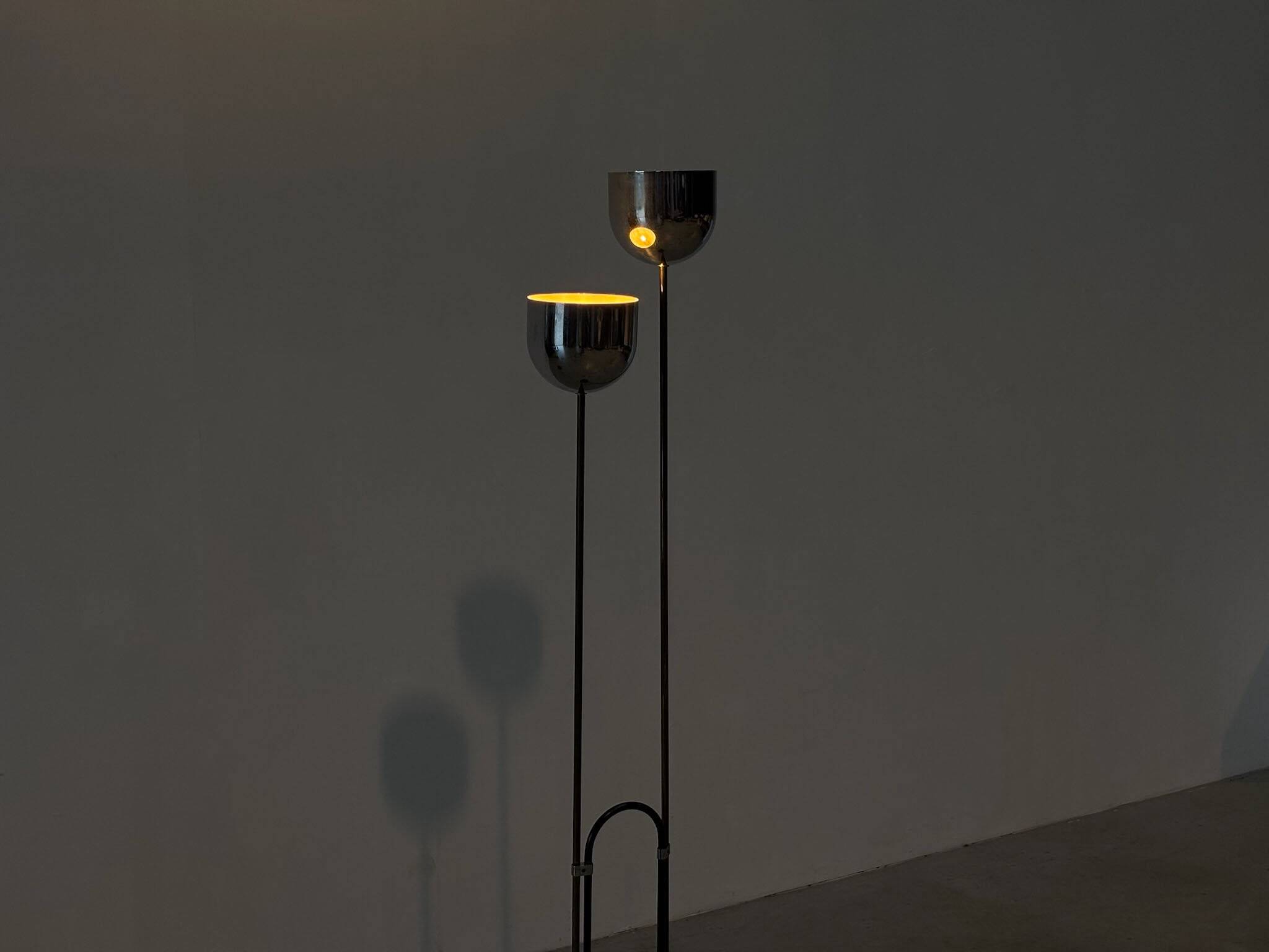 Lampadaire italien attribué à Reggiani