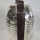 Art Deco tea or coffee service in silver-plated metal