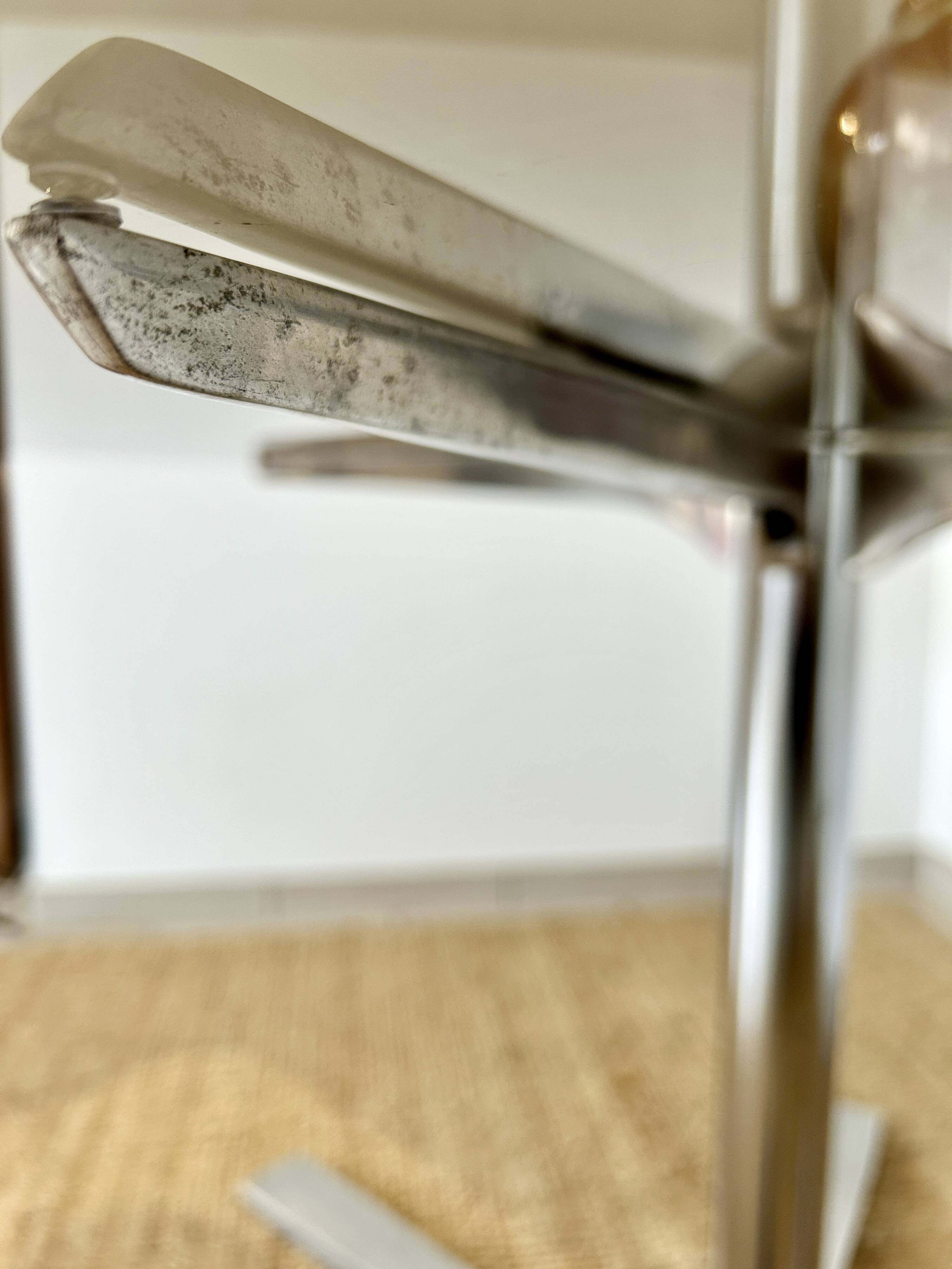 Glass dining table, 1970s