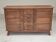 Oak buffet by René Gabriel, reconstruction period 1950.