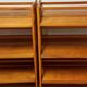 Etagere de bouquiniste vintage