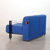 Dutch Design Artifort Sky Blue ‘Transformation’ Two-Seat Sofa Model 952 by