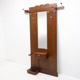 Porte-manteau et porte-chapeau Art Nouveau, vers 1910, Autriche-Hongrie