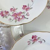 Service 9 assiettes dessert porcelaine ancienne Royal Tognana Italie