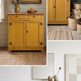 Antique country buffet