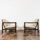 Pair of mid-century B7522 lounge chairs by Zenon Bączyk 1960's