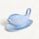 Vintage fish-shaped ceramic sauce boat
