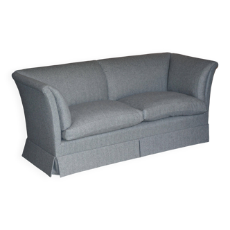 Howard & Son's restored sofa, 100% wool.