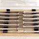 Set of 12 vintage knives, stainless steel blade and silver handle