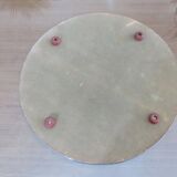 40s 50s chrome brass mirror tray