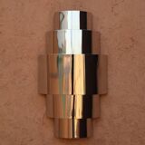 Applique murale chromée art déco