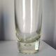 Old vase in thick blown glass 50/60s