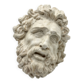 "Tête de Laocoon" en plâtre, reproduction contemporaine, XXe