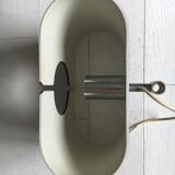 Applique en métal laqué noir, Stilux, 1970