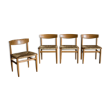 Set of 4 Borge Mogensen chairs