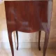 Louis XV style bedside table in marquetry rosewood