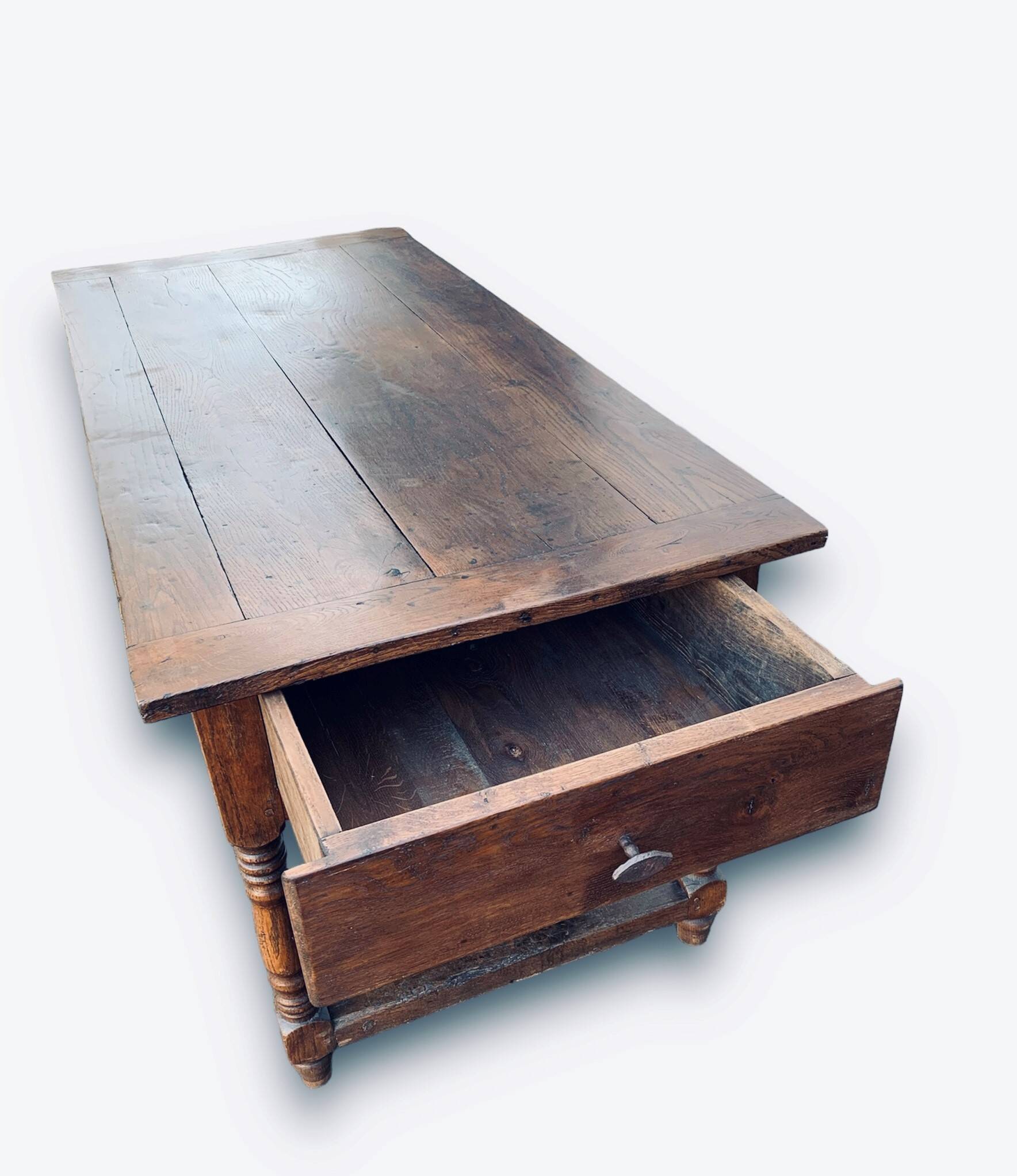 Oak farm table