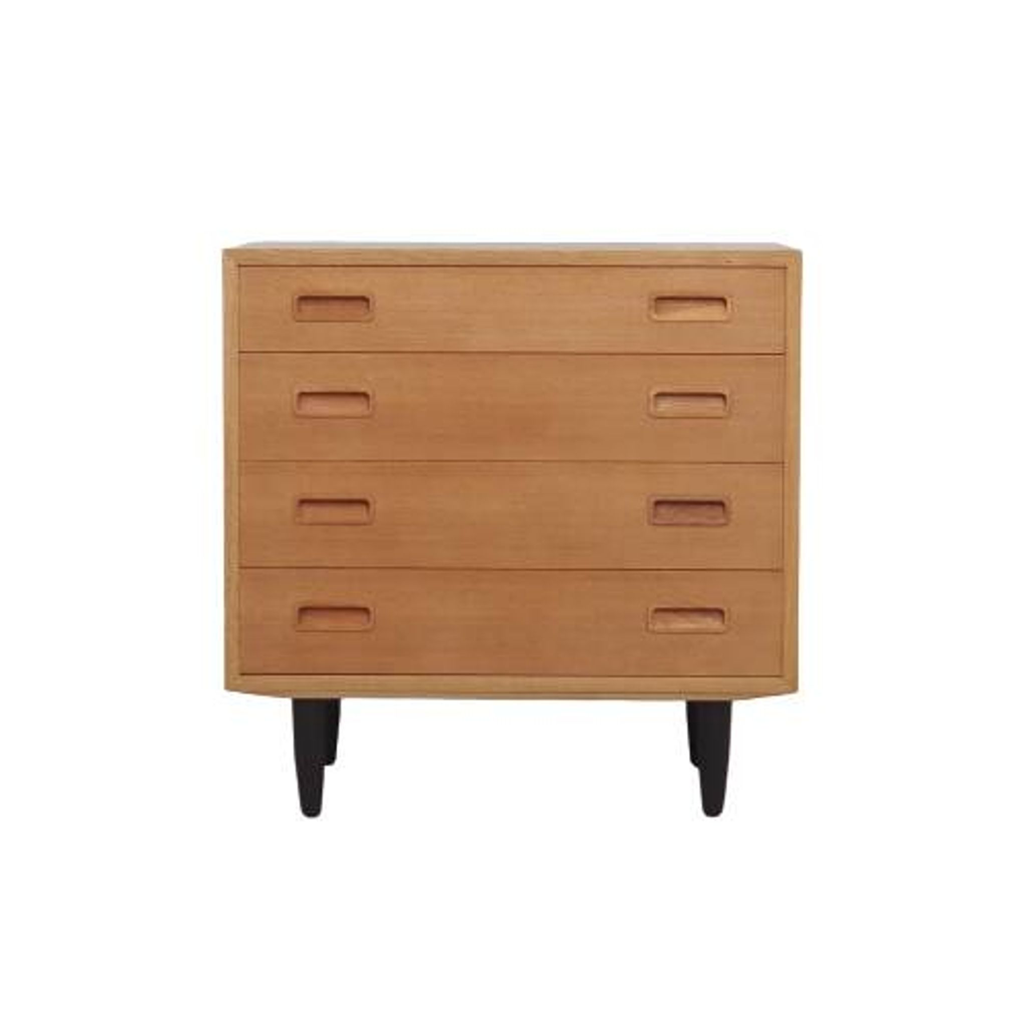 Ash chest of drawers, Danish design, 1970s, manufacturer: Hundevad & Co