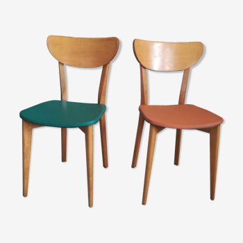Pair of bistro chairs 1960