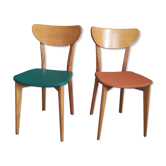 Pair of bistro chairs 1960