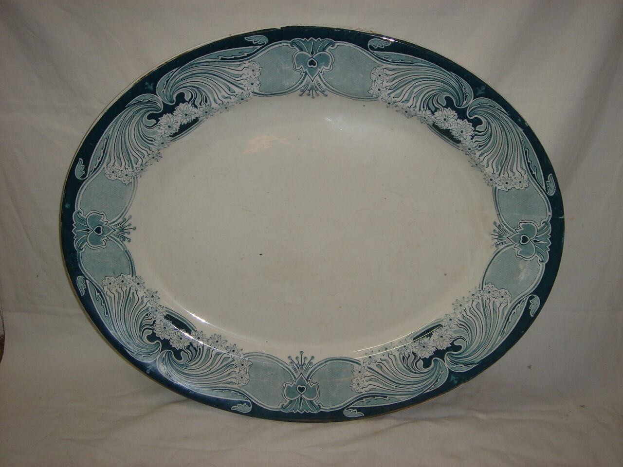 place plate porcelain English Granada of 1905 wedcwood & co Lt