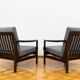 Pair of mid century armchairs "b7522 " by zenon bączyk, poland, 1960's