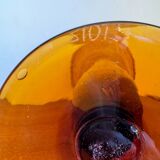 Vase verre bullé Biot ancien