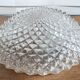 Vintage ceiling lamp "sea urchin", glass, 50s