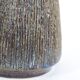 Rare handmade Søholm ceramic table lamp with jute lampshade / Mid-century Danish modern design / 1960s/1970s