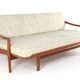 Arne Wahl Iversen pour lit de jour / canapé-lit Komfort - design danois en teck