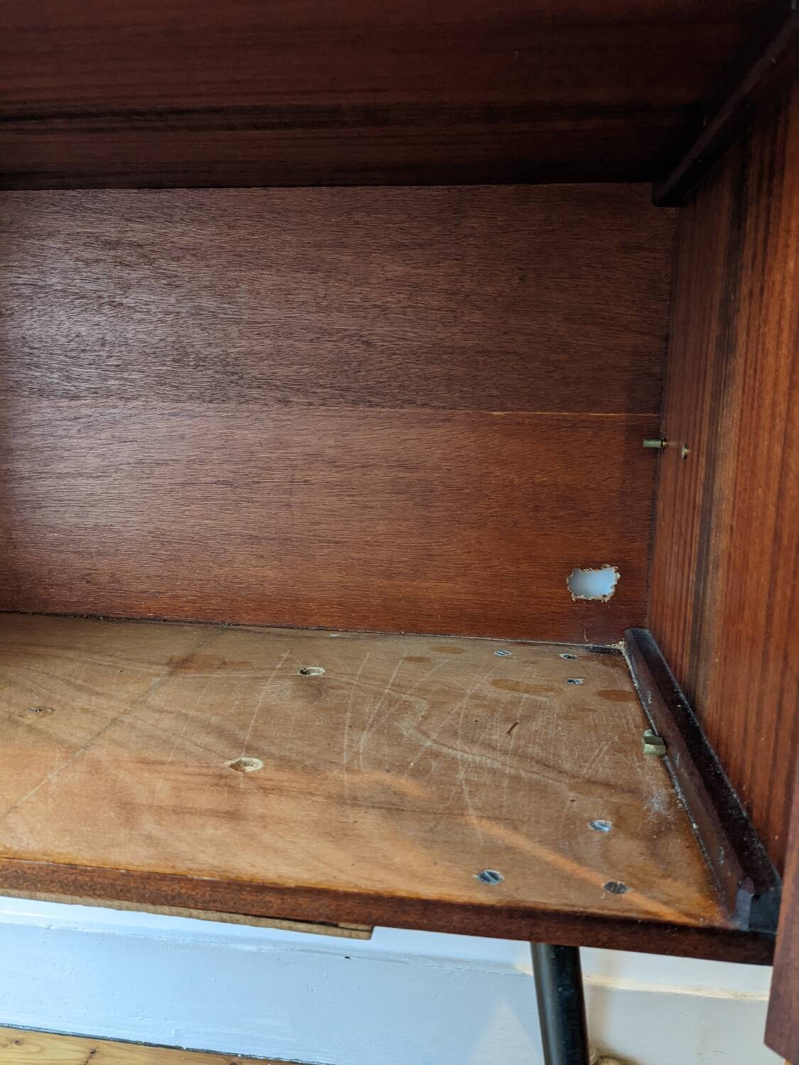 Vintage bar/TV cabinet