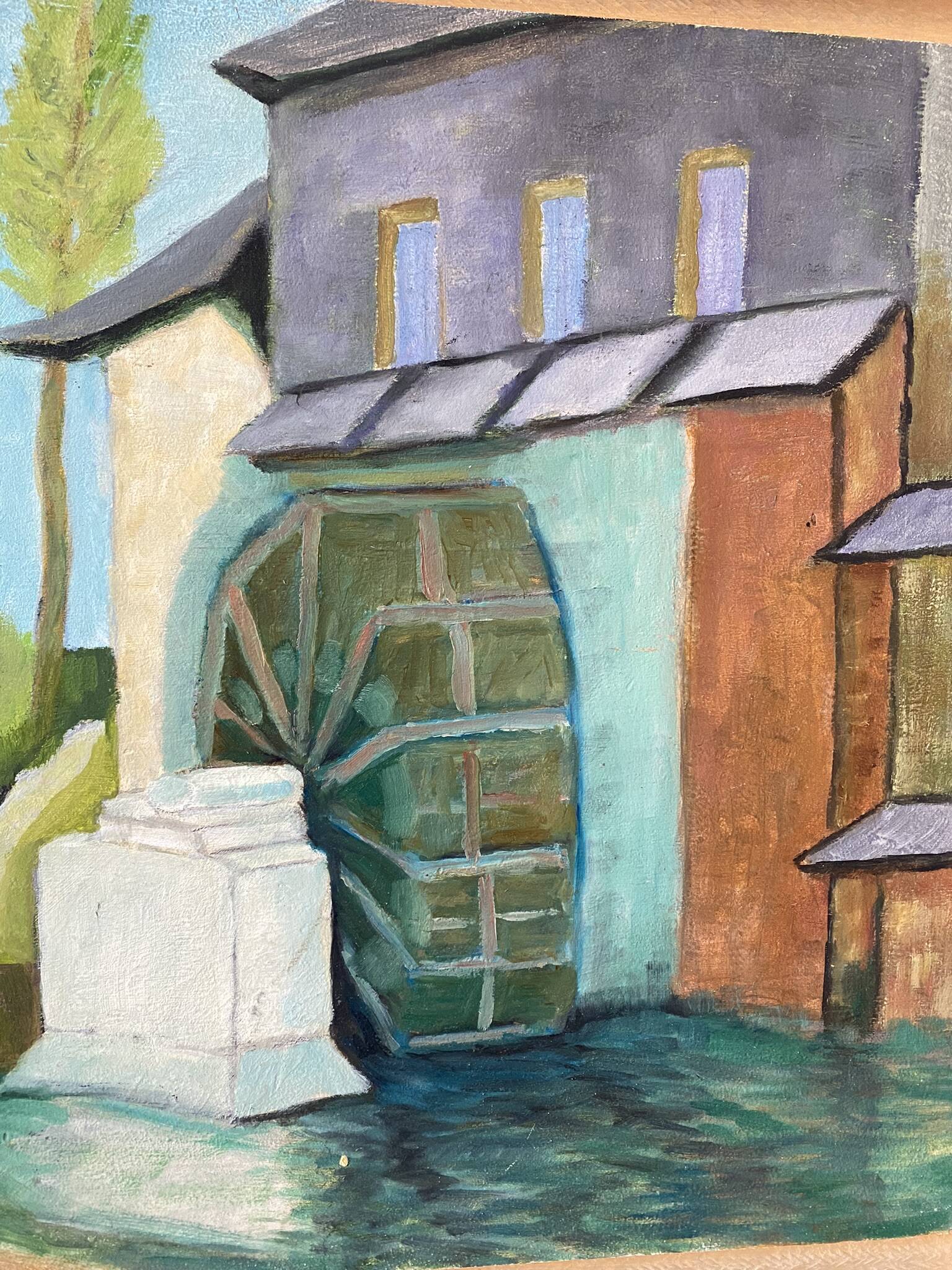 Country house landscape