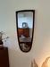 Vintage Scandinavian "Frida" mirror in teak