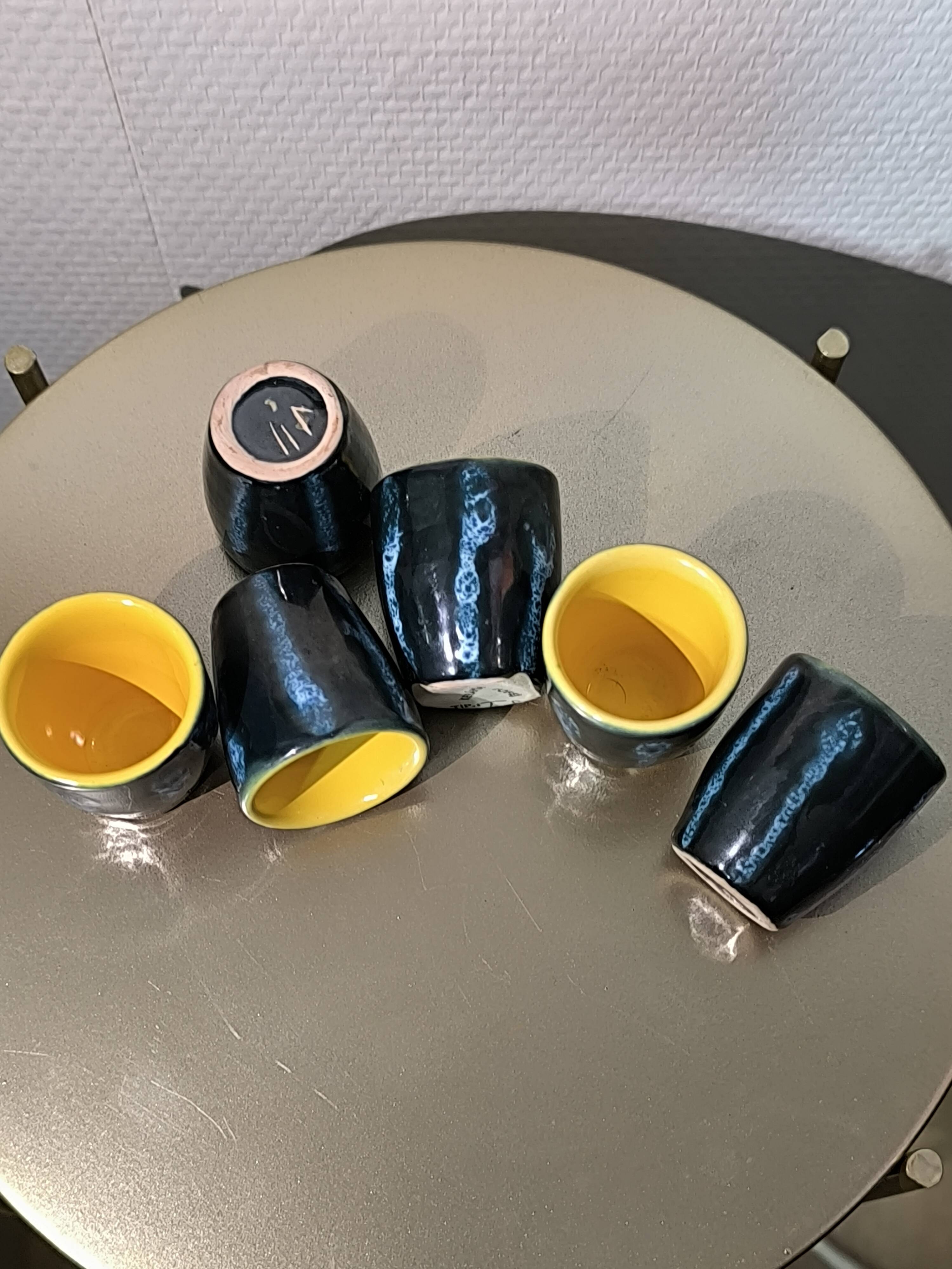 Verre a liqueur hongrois vintage